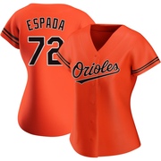 Orange Replica Jose Espada Women's Baltimore Orioles Alternate Jersey