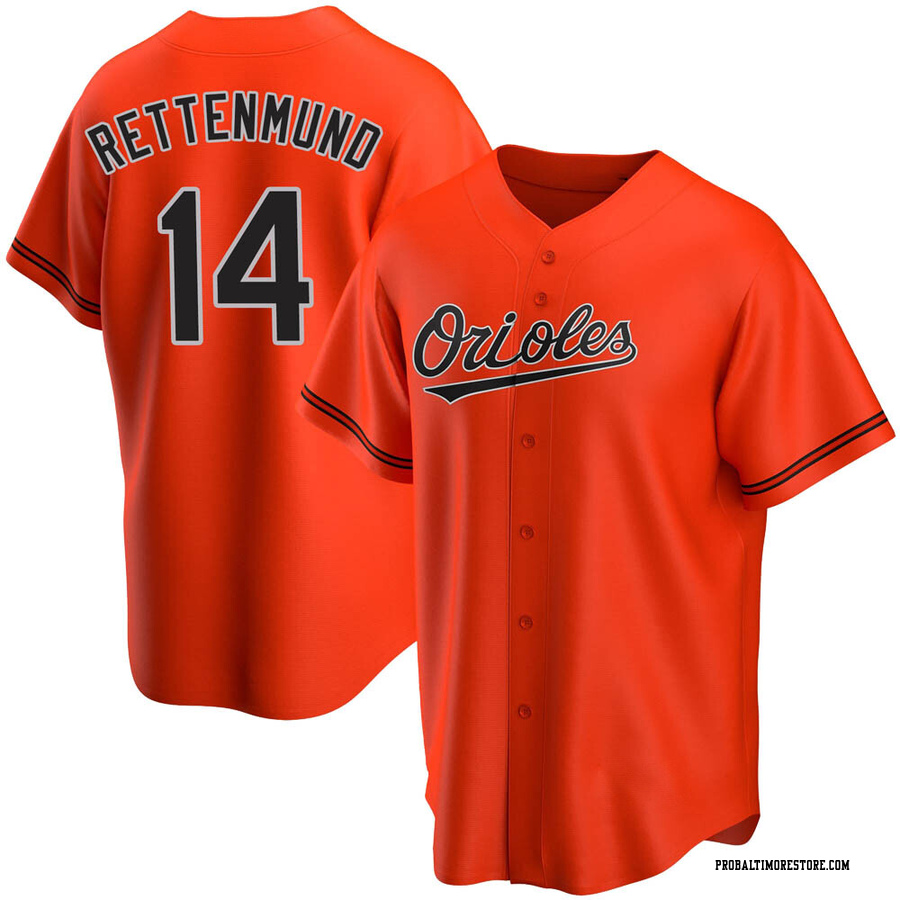 Orange Replica Merv Rettenmund Youth Baltimore Orioles Alternate Jersey