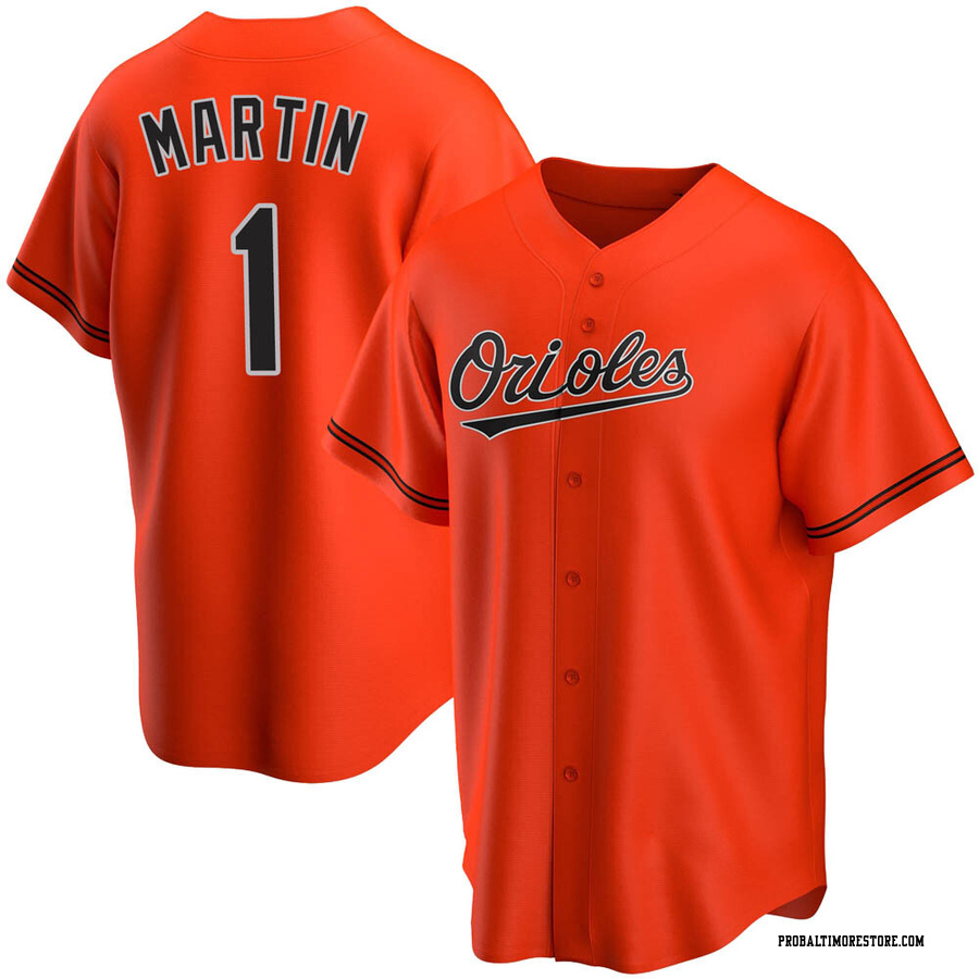 Orange Replica Richie Martin Youth Baltimore Orioles Alternate Jersey