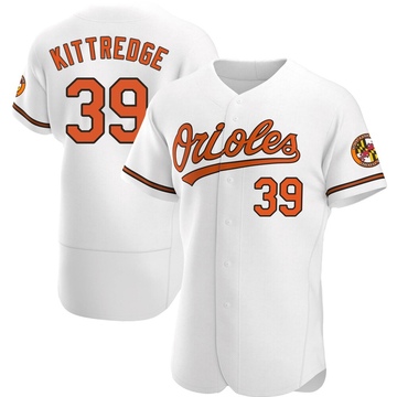 White Authentic Andrew Kittredge Men's Baltimore Orioles Home Jersey