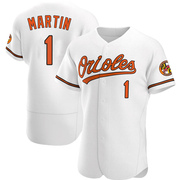 White Authentic Richie Martin Men's Baltimore Orioles Home Jersey