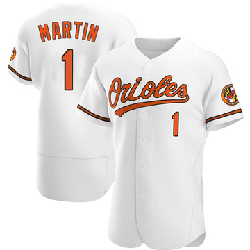 White Authentic Richie Martin Men's Baltimore Orioles Home Jersey