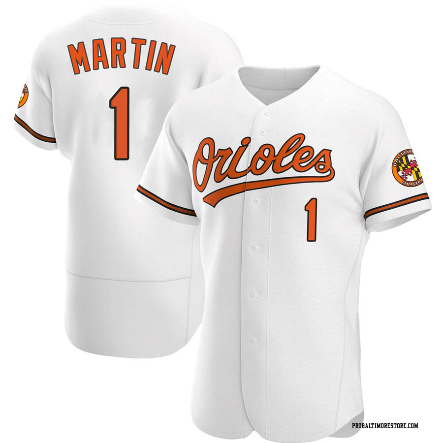White Authentic Richie Martin Men's Baltimore Orioles Home Jersey