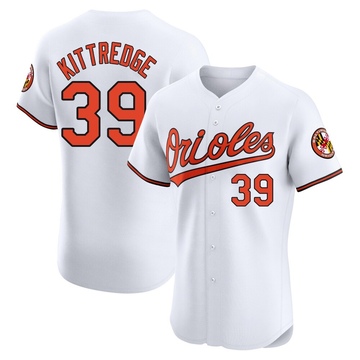 White Elite Andrew Kittredge Men's Baltimore Orioles Home Jersey