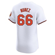 White Elite Anthony Nunez Men's Baltimore Orioles Home Jersey