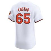 White Elite Cameron Foster Men's Baltimore Orioles Home Jersey