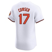 White Elite Colton Cowser Men's Baltimore Orioles Home Jersey