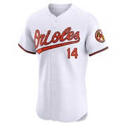 White Elite Craig Gentry Men's Baltimore Orioles Home Jersey