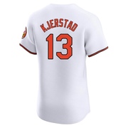 White Elite Heston Kjerstad Men's Baltimore Orioles Home Jersey