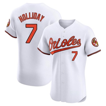 White Elite Jackson Holliday Men's Baltimore Orioles Home Jersey