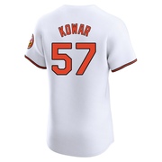 White Elite Jackson Kowar Men's Baltimore Orioles Home Jersey