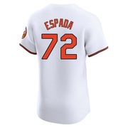 White Elite Jose Espada Men's Baltimore Orioles Home Jersey