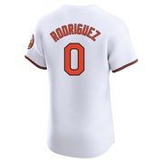 White Elite Miguel Rodriguez Men's Baltimore Orioles Home Jersey