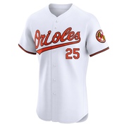 White Elite Pete Alonso Men's Baltimore Orioles Home Jersey
