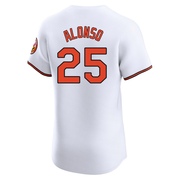 White Elite Pete Alonso Men's Baltimore Orioles Home Jersey