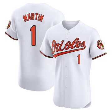 White Elite Richie Martin Men's Baltimore Orioles Home Jersey