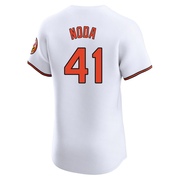 White Elite Ryan Noda Men's Baltimore Orioles Home Jersey