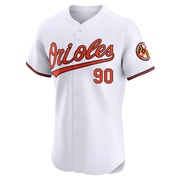 White Elite Toby Welk Men's Baltimore Orioles Home Jersey