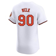 White Elite Toby Welk Men's Baltimore Orioles Home Jersey