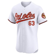White Elite Tyler Wilson Men's Baltimore Orioles Home Jersey