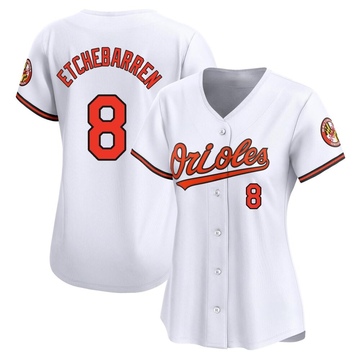 White Limited Andy Etchebarren Women's Baltimore Orioles Home Jersey