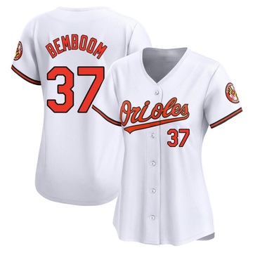 White Limited Anthony Bemboom Women's Baltimore Orioles Home Jersey