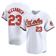 White Limited Blaze Alexander Youth Baltimore Orioles Home Jersey