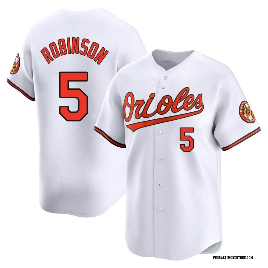 White Limited Brooks Robinson Men's Baltimore Orioles Home Jersey