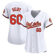 White Limited Colin Selby Women's Baltimore Orioles Home Jersey