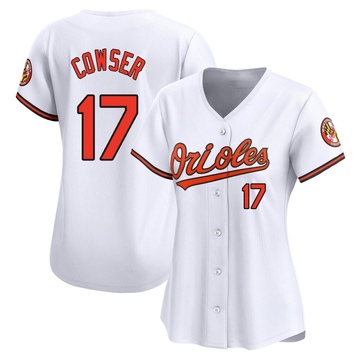 White Limited Colton Cowser Women's Baltimore Orioles Home Jersey