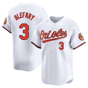 White Limited Curt Blefary Men's Baltimore Orioles Home Jersey