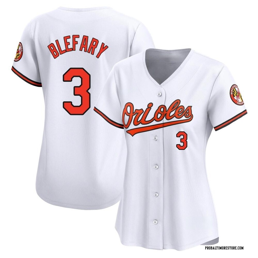 White Limited Curt Blefary Women's Baltimore Orioles Home Jersey