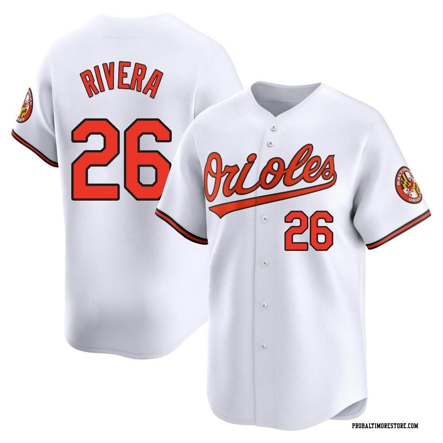 White Limited Emmanuel Rivera Men's Baltimore Orioles Home Jersey