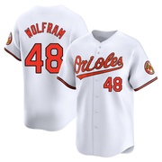 White Limited Grant Wolfram Men's Baltimore Orioles Home Jersey