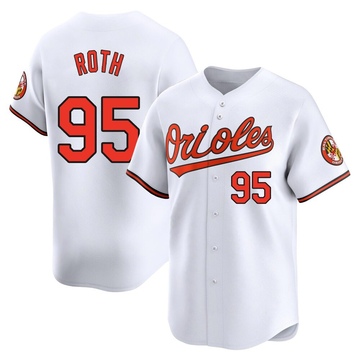 White Limited Houston Roth Men's Baltimore Orioles Home Jersey