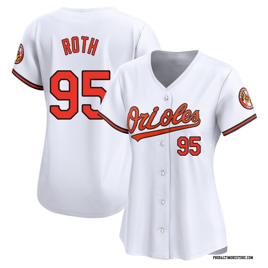 White Limited Houston Roth Women's Baltimore Orioles Home Jersey