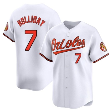 White Limited Jackson Holliday Youth Baltimore Orioles Home Jersey