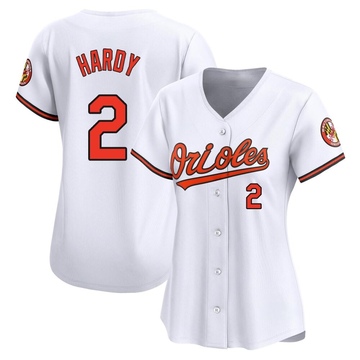 White Limited J.J. Hardy Women's Baltimore Orioles Home Jersey