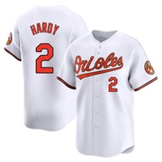 White Limited J.J. Hardy Youth Baltimore Orioles Home Jersey