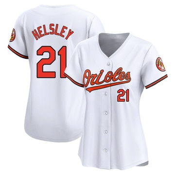 White Limited Ryan Helsley Women's Baltimore Orioles Home Jersey
