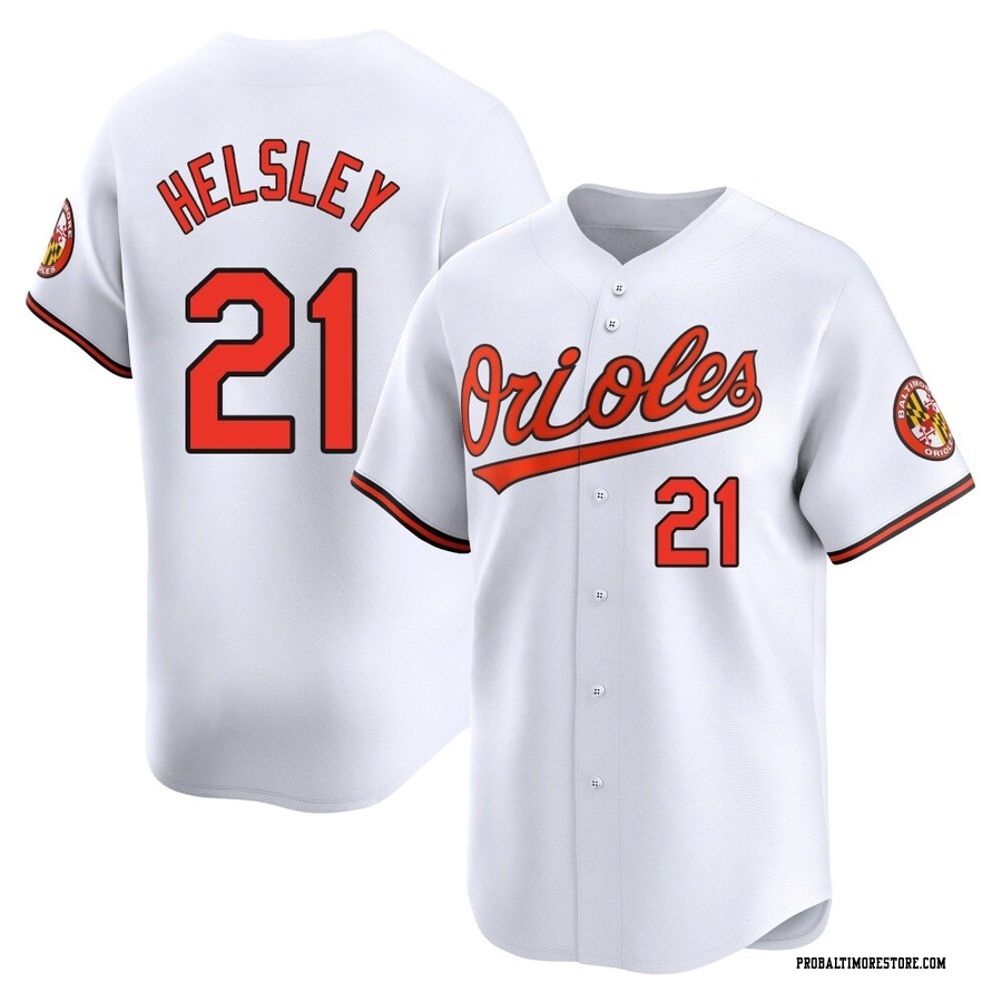 White Limited Ryan Helsley Youth Baltimore Orioles Home Jersey