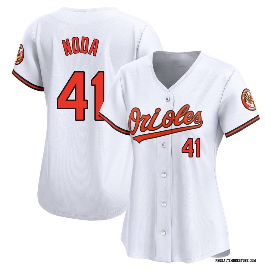 White Limited Ryan Noda Women's Baltimore Orioles Home Jersey