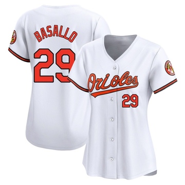 White Limited Samuel Basallo Women's Baltimore Orioles Home Jersey