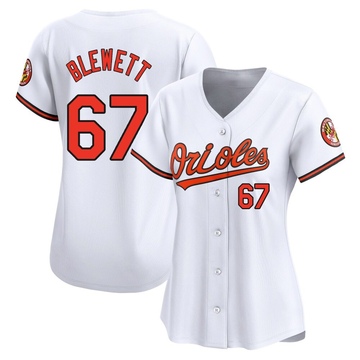 White Limited Scott Blewett Women's Baltimore Orioles Home Jersey