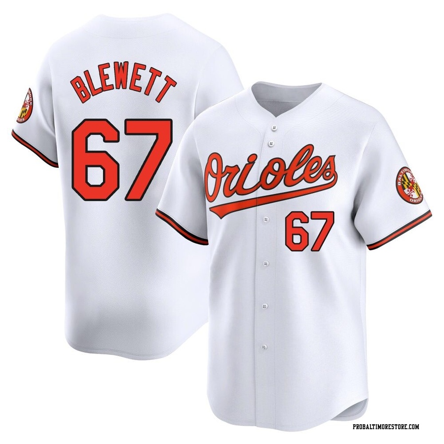 White Limited Scott Blewett Youth Baltimore Orioles Home Jersey