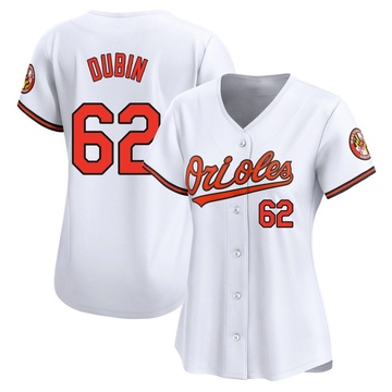 White Limited Shawn Dubin Women's Baltimore Orioles Home Jersey