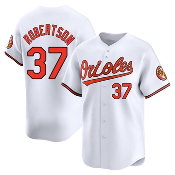 White Limited Will Robertson Men's Baltimore Orioles Home Jersey