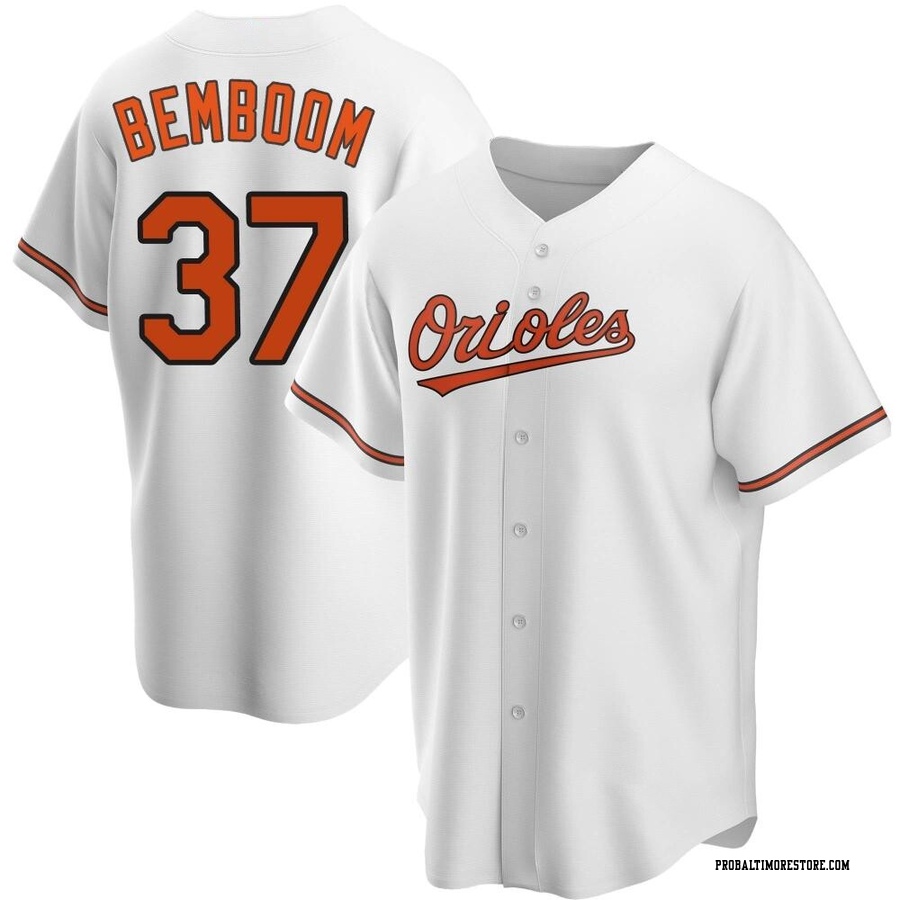 White Replica Anthony Bemboom Men's Baltimore Orioles Home Jersey