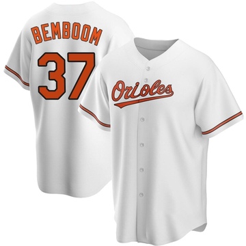 White Replica Anthony Bemboom Youth Baltimore Orioles Home Jersey