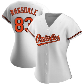 White Replica Carson Ragsdale Women's Baltimore Orioles Home Jersey